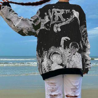 Oversized Graphic Sweatshirt