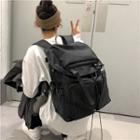 Lightweight Drawstring Backpack Black - One Size