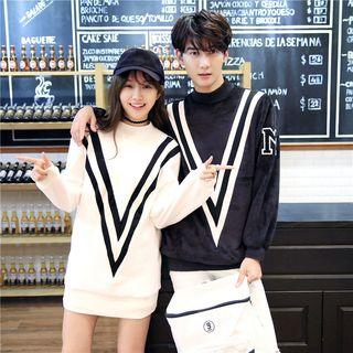 Couple Matching Chevron Sweatshirt