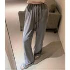 Wide-leg Pants 7288 - Gray - One Size