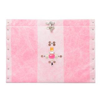 Smoothies 13 Envelope Clutch White, Pink - One Size
