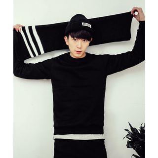 Brushed-fleece Lined Sweatshirt