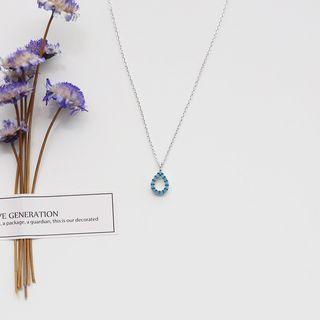 Beaded Raindrop Necklace
