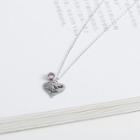 925 Sterling Silver Heart Necklace 925 Silver - One Size