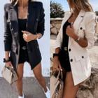 Single-breasted Cargo Blazer