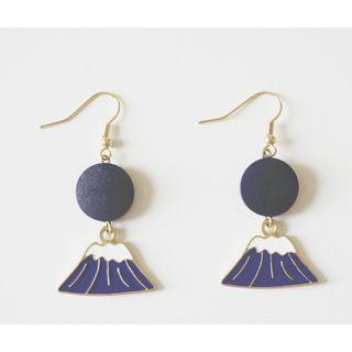 Alloy Mt Fuji Dangle Earring