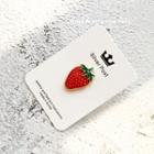 Glaze Strawberry Brooch As Shown In Figure - One Size