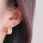 Alloy Half-hoop Earring