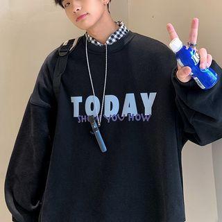 Letteirng Sweatshirt
