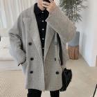 Double-breasted Oversize Coat