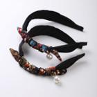 Beaded Patterned Hair Band