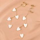 Heart Shell Alloy Dangle Earring