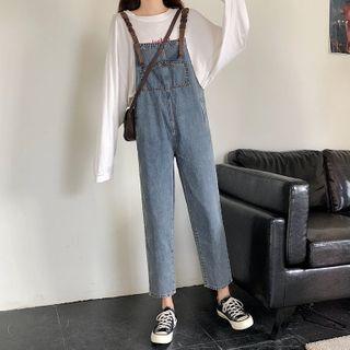 Cropped Straight-cut Jumper Pants