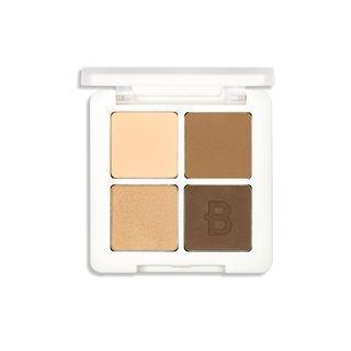 Berrisom - Real Me Eye Palette - 4 Colors #03 Essential Brown