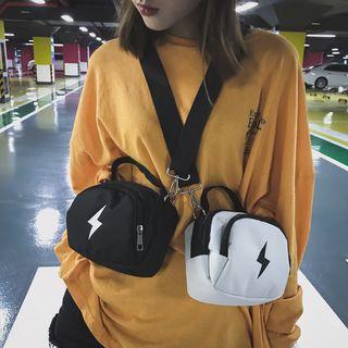 Bolt Print Crossbody Bag