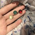 Cats Eye Stone Stud Earring