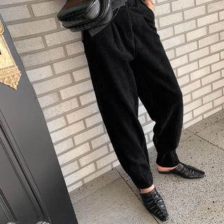 Pile Lined Baggy-fit Pants
