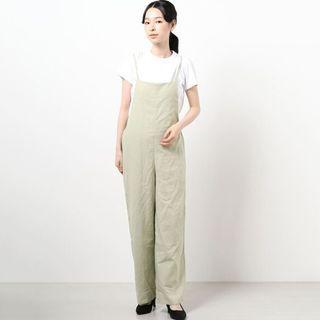 Tie-strap Wide Leg Jumper Pants