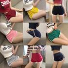 Contrasted Sports Shorts In 8 Colors