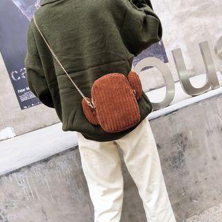 Corduroy Cactus Accent Crossbody Bag