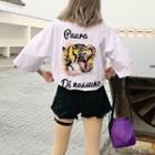 3/4-sleeve Tiger T-shirt