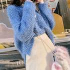 Furry Sweater Blue - One Size