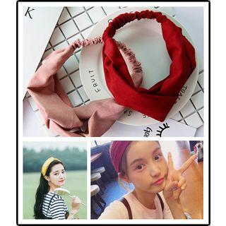 Twisted Faux Suede Headband