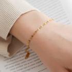 Linked Hoop Bracelet Gold - One Size