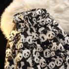 Panda Print Padded Jacket
