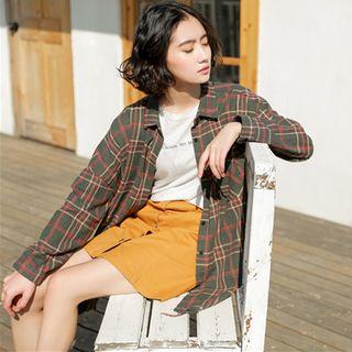 Plaid Shirt Multicolor - One Size