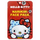Sanrio - Narikiri Face Pack Facial Beauty Mask (hello Kitty) (hyottoko) 1 Pc