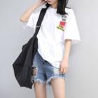Label-patch Short-sleeved T-shirt