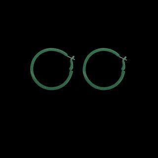 Flocking Hoop Earring