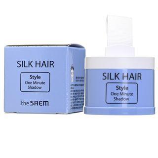 The Saem - Silk Hair Style One Minute Shadow - 2 Colors #02 Natural Brown