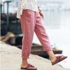 Linen Tapered Pants