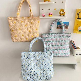 Check Mini Tote Bag