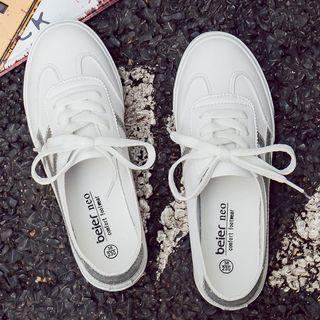 Glitter Trim Sneakers