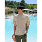 Crew-neck Melange T-shirt