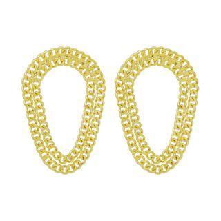Chain Cocktail Earrings One Size