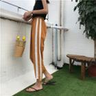 Striped Crop Sweatpants