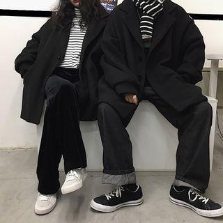 Couple Matching Button-up Coat