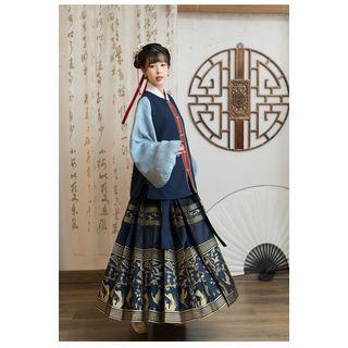 Traditional Chinese Maxi Skirt