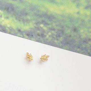 Rhinestone Branch Earrings