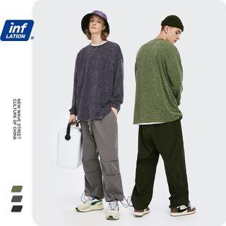 Stretched Loose-fit Furry Top