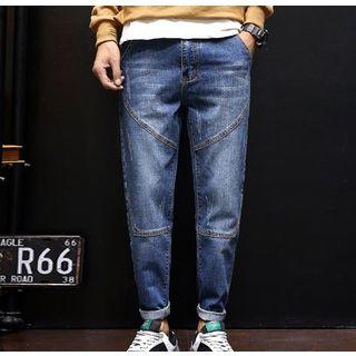Stitched Panel Jeans