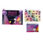 Set Of 3: Snoopy Clear Accessory Pouch One Size