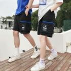 Couple Matching Pocket Detail Shorts