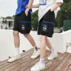 Couple Matching Pocket Detail Shorts