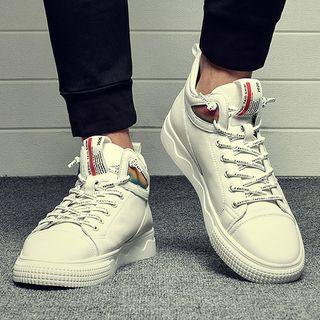 Lightening Applique High Top Sneakers