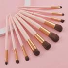 Set Of 10 : Make-up Brush Set Of 10 - 22061504 - Light Pink - One Size